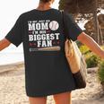 I'm Not Just His Mom I'm His Biggest Fan Baseball Mom Women's T-Shirt Back Print I'm Not Just His Mom I'm His Biggest Fan Baseball Mom Women's T-Shirt Back Print