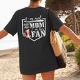 I'm Not Just His Mom I'm His One Fan Proud Baseball Mom Women's T-Shirt Back Print I'm Not Just His Mom I'm His One Fan Proud Baseball Mom Women's T-Shirt Back Print
