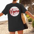 Mama Baseball Mom Women's T-Shirt Back Print