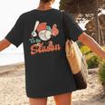 Retro Tis The Season Baseball Mom Baseball Lover Boys Kids Women's T-Shirt Back Print