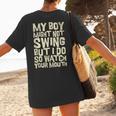 Sassy Baseball Mom Women's T-Shirt Back Print Sassy Baseball Mom Women's T-Shirt Back Print