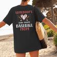 Somebody’s Loud Mouth Baseball Mom Women's T-Shirt Back Print Somebody’s Loud Mouth Baseball Mom Women's T-Shirt Back Print