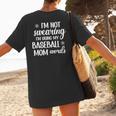 Using Baseball Mom Words Swearing Baseball Mom Sweary Women's T-Shirt Back Print Using Baseball Mom Words Swearing Baseball Mom Sweary Women's T-Shirt Back Print