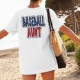 Baseball Mama Dalmatian Spots Baseball Mom Women's T-Shirt Back Print Baseball Mama Dalmatian Spots Baseball Mom Women's T-Shirt Back Print