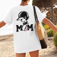 Baseball Mom American Baseball Cate Baseball Kid Women's T-Shirt Back Print Baseball Mom American Baseball Cate Baseball Kid Women's T-Shirt Back Print