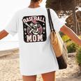 Baseball Mom Dog Mother's In My Baseball Mom Era Women's T-Shirt Back Print Baseball Mom Dog Mother's In My Baseball Mom Era Women's T-Shirt Back Print