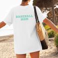 In My Baseball Mom Era Tee Game Day Baseball Mom Life Women's T-Shirt Back Print In My Baseball Mom Era Tee Game Day Baseball Mom Life Women's T-Shirt Back Print