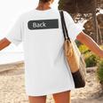 Baseball Mom Era Women's T-Shirt Back Print Baseball Mom Era Women's T-Shirt Back Print