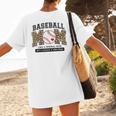Baseball Mom Leopard Like a Normal But Louder And Prouder Women's T-Shirt Back Print Baseball Mom Leopard Like a Normal But Louder And Prouder Women's T-Shirt Back Print