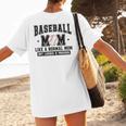Baseball Mom Loud Proud Mom Like A Normal Mama Mothers Women's T-Shirt Back Print Baseball Mom Loud Proud Mom Like A Normal Mama Mothers Women's T-Shirt Back Print