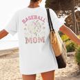 Baseball Mom Mama Mother's Dog In My Baseball Mom Era Women's T-Shirt Back Print Baseball Mom Mama Mother's Dog In My Baseball Mom Era Women's T-Shirt Back Print
