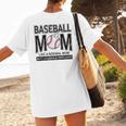 Baseball Mom Not Like a Normal Mom Baseball Mama Women's T-Shirt Back Print Baseball Mom Not Like a Normal Mom Baseball Mama Women's T-Shirt Back Print