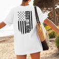 Baseball Mom USA Flag Baseball Mama Day Vibes Mama Women's T-Shirt Back Print Baseball Mom USA Flag Baseball Mama Day Vibes Mama Women's T-Shirt Back Print