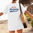 Baseball Mommy Of The Rookie Mom Birthday Baseball Raglan Baseball Tee Women's T-Shirt Back Print Baseball Mommy Of The Rookie Mom Birthday Baseball Raglan Baseball Tee Women's T-Shirt Back Print