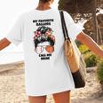 My Favorite Ballers Call Me Mom Basketball Mom Baseball Mom Women's T-Shirt Back Print My Favorite Ballers Call Me Mom Basketball Mom Baseball Mom Women's T-Shirt Back Print
