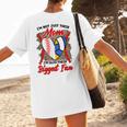 I'm Their Biggest Fan Volleyball Baseball Mom Women's T-Shirt Back Print I'm Their Biggest Fan Volleyball Baseball Mom Women's T-Shirt Back Print