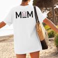 Loud & Proud Baseball Mom Softball Mother Women Mommy Women's T-Shirt Back Print Loud & Proud Baseball Mom Softball Mother Women Mommy Women's T-Shirt Back Print