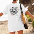Loud & Proud Baseball Mom Women's T-Shirt Back Print Loud & Proud Baseball Mom Women's T-Shirt Back Print