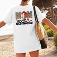 Mom Of Ballers Basketball Baseball Mom Of Ballers Women's T-Shirt Back Print Mom Of Ballers Basketball Baseball Mom Of Ballers Women's T-Shirt Back Print