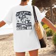 So God Made A Baseball Mom Baseball Player Premium Women's T-Shirt Back Print