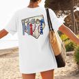 T-Ball Mimi Baseball Mom Game Day Women's T-Shirt Back Print