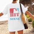 I Teach My Kid Baseball Mom Vintage Coach Baseball Women's T-Shirt Back Print I Teach My Kid Baseball Mom Vintage Coach Baseball Women's T-Shirt Back Print
