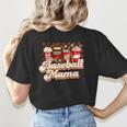 Baseball Mama Coffee Game Day Vibes Baseball Mom Women's T-Shirt Back Print Baseball Mama Coffee Game Day Vibes Baseball Mom Women's T-Shirt Back Print