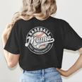 Baseball Mama Baseball Mom Matching Family Crazy Proud Women's T-Shirt Back Print Baseball Mama Baseball Mom Matching Family Crazy Proud Women's T-Shirt Back Print