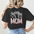 Baseball Mom Cute Baseball Mama Proud Senior Baseball Player Women's T-Shirt Back Print Baseball Mom Cute Baseball Mama Proud Senior Baseball Player Women's T-Shirt Back Print