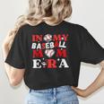 In My Baseball Mom Era Endless Memories Stylish Tribute Women's T-Shirt Back Print In My Baseball Mom Era Endless Memories Stylish Tribute Women's T-Shirt Back Print