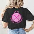 In My Baseball Mom Era Retro Game Day Mom Era 2 Sides Women's T-Shirt Back Print