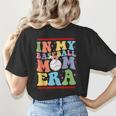 In My Baseball Mom Era Tee Bunny Ears Rabbit Baseball Women's T-Shirt Back Print