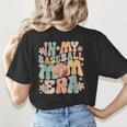 In My Baseball Mom Era Women's T-Shirt Back Print