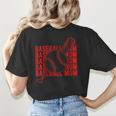 Baseball Mom Homerun Best Mom Sport Player Women's T-Shirt Back Print Baseball Mom Homerun Best Mom Sport Player Women's T-Shirt Back Print