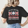 Baseball Mom I'm Not Yelling Support Cheerleading Women's T-Shirt Back Print Baseball Mom I'm Not Yelling Support Cheerleading Women's T-Shirt Back Print