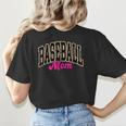 Baseball Mom Leopard Baseball Mama Life Girls Women Baller Women's T-Shirt Back Print Baseball Mom Leopard Baseball Mama Life Girls Women Baller Women's T-Shirt Back Print