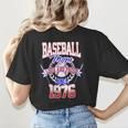 Baseball Mom Loud & Proud Since 1976 Women's T-Shirt Back Print