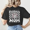 In My Baseball Mom Mama Era Leopard Mom Baseball Women's T-Shirt Back Print In My Baseball Mom Mama Era Leopard Mom Baseball Women's T-Shirt Back Print