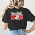 Baseball Mom Mother's Day For Mom Game Day Outfit Women's T-Shirt Back Print Baseball Mom Mother's Day For Mom Game Day Outfit Women's T-Shirt Back Print