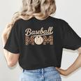 Baseball Mom Mothers' Day Women's T-Shirt Back Print