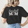 Baseball Mom Mother`s Day Women's T-Shirt Back Print