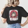 Baseball Mom Rainbow Boho Mommy Women's T-Shirt Back Print