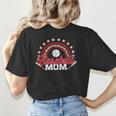 Baseball Mom Rainbow Great Team Mom Women's T-Shirt Back Print Baseball Mom Rainbow Great Team Mom Women's T-Shirt Back Print