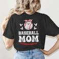 Baseball Mom Shirt Mama Women Baseball Shirt For Women's T-Shirt Back Print Baseball Mom Shirt Mama Women Baseball Shirt For Women's T-Shirt Back Print