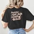 Baseball Mom Somebody's Loud Mouth Baseball Mama Women's T-Shirt Back Print Baseball Mom Somebody's Loud Mouth Baseball Mama Women's T-Shirt Back Print