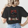 I Am Baseball Mom Women's T-Shirt Back Print