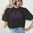 Baseball Mommy Of The Rookie Mom Birthday Baseball Women's T-Shirt Back Print