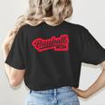 Baseball Softball Baseball Mom Baseball Women's T-Shirt Back Print Baseball Softball Baseball Mom Baseball Women's T-Shirt Back Print