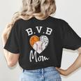 Basketball Volleyball Baseball Mom For Women Women's T-Shirt Back Print Basketball Volleyball Baseball Mom For Women Women's T-Shirt Back Print
