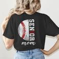 Class Of 2025 Senior 2025 Baseball Mom 2025 Women's T-Shirt Back Print Class Of 2025 Senior 2025 Baseball Mom 2025 Women's T-Shirt Back Print